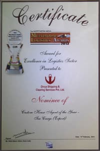 Excellence in Logistics Sector